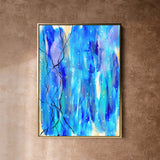 Azure Reflections Canvas Print