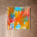Amber’s Embrace - Square Limited-edition Canvas Print