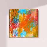 Amber’s Embrace - Square Limited-edition Canvas Print
