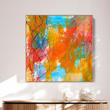 Amber’s Embrace - Square Limited-edition Canvas Print