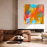 Amber’s Embrace - Square Limited-edition Canvas Print
