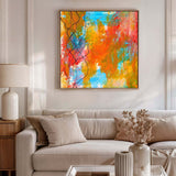 Amber’s Embrace - Square Limited-edition Canvas Print