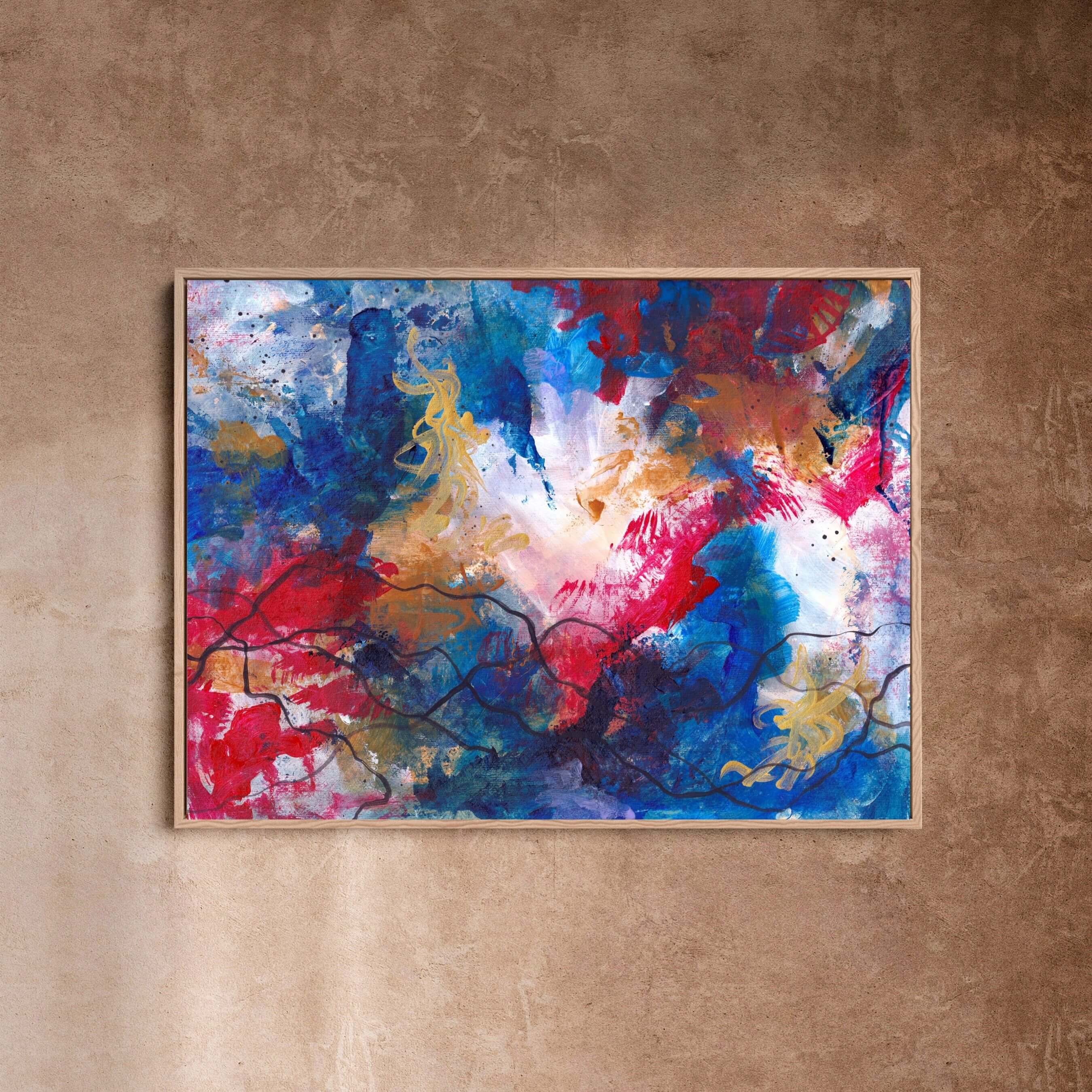 Golden Jubilation Canvas Print