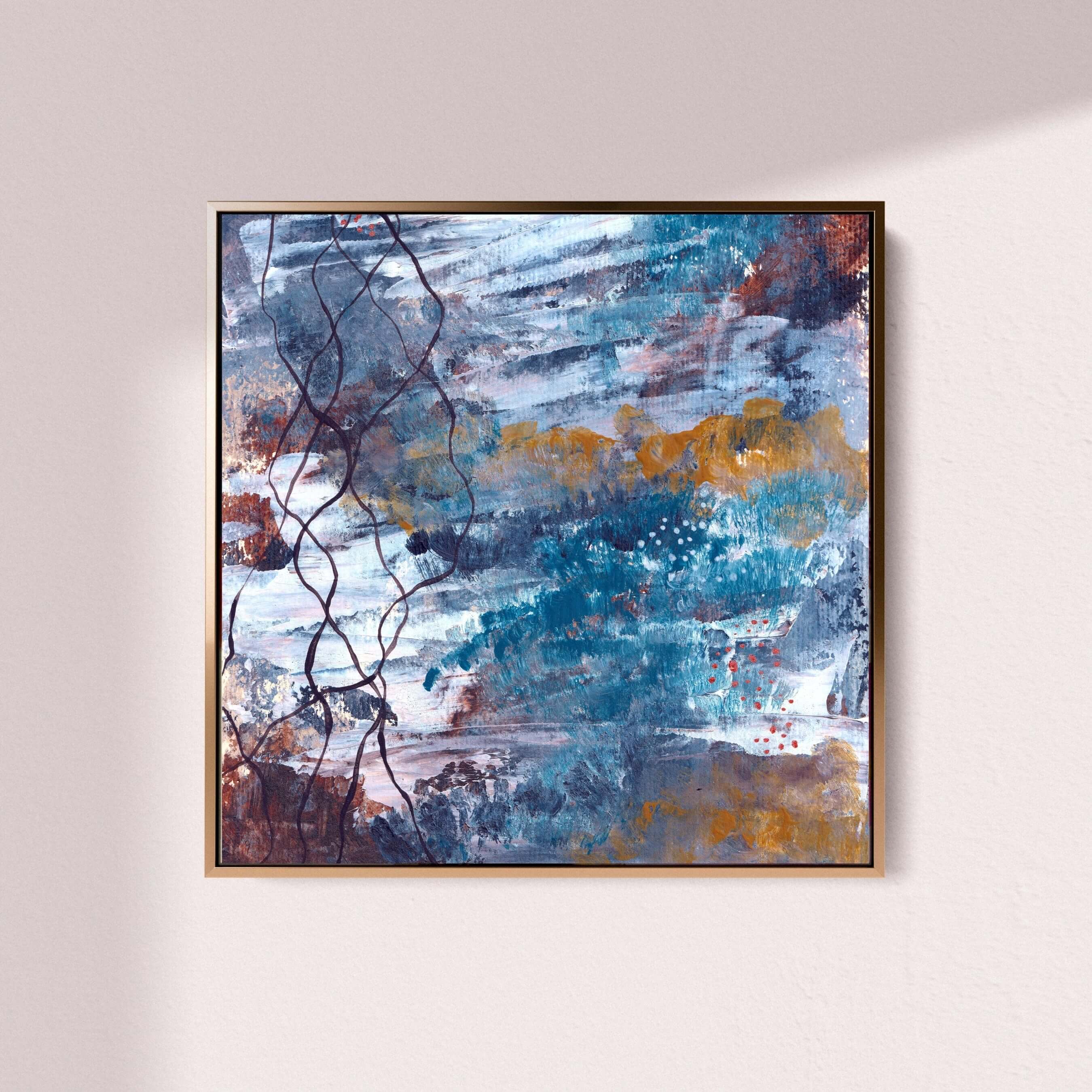 Boundless Reflections - Square Limited-edition Canvas Print