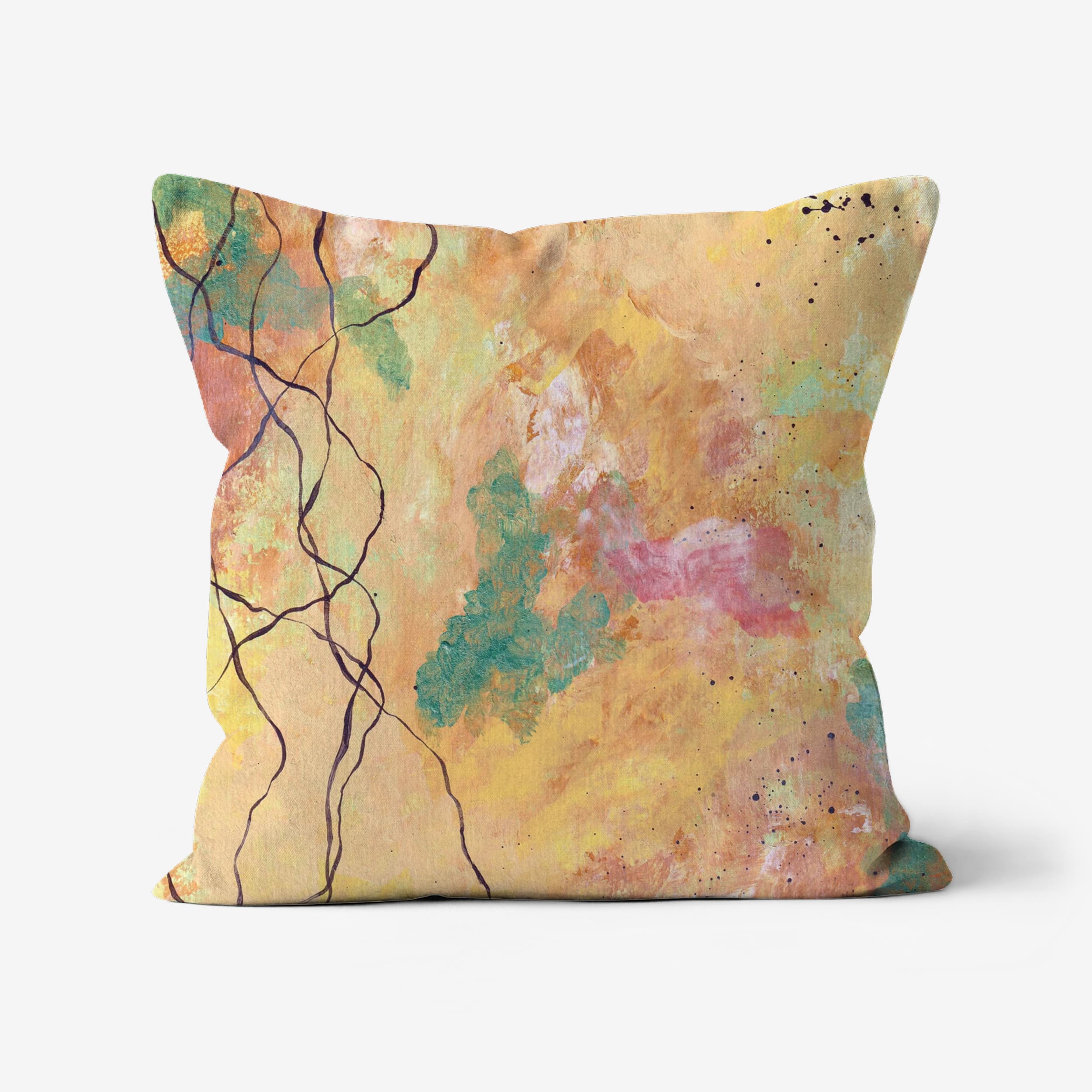 Echoes of Equality - faux suede double sided art cushion (46cm)