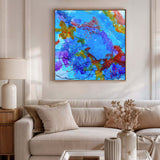 Harmony’s Aura - Square Canvas Print
