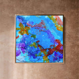 Harmony’s Aura - Square Canvas Print