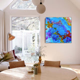 Harmony’s Aura - Square Canvas Print