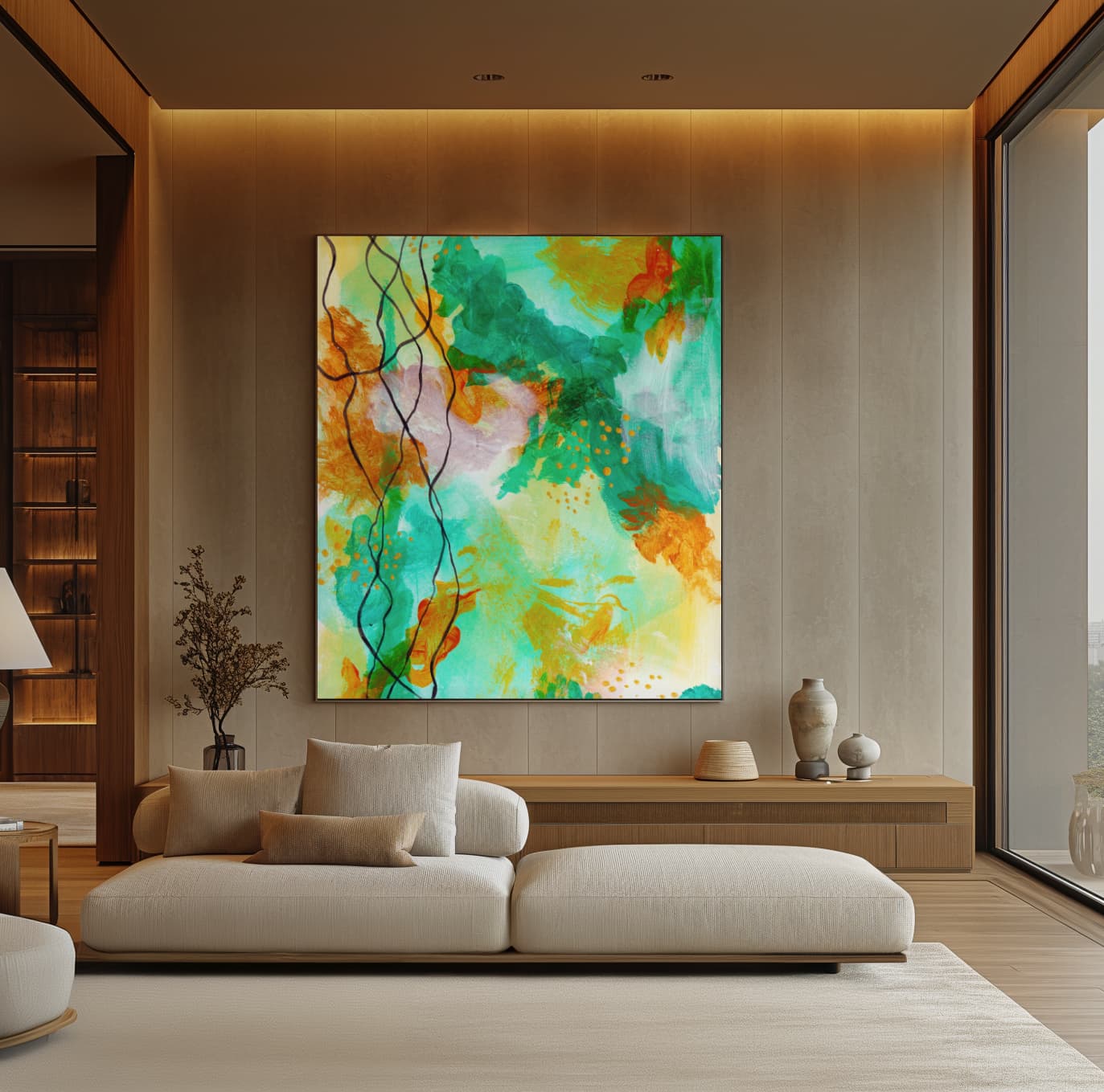 Joyful Mirage Canvas Print