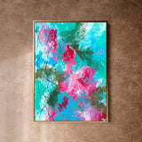 Serene Cascade - Limited-edition Canvas Print